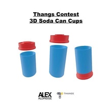 soda cups - thangs workspace contest entry 3d print model - Mito3D