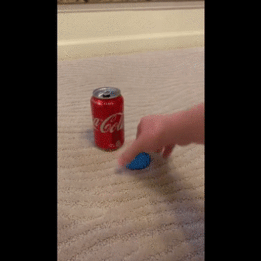 bibita coperchio sottobicchiere gadget attrezzo coca Coca Cola divertimento Halloween 3D print model - Mito3D