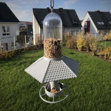 sodastream mangiatoia per uccelli tetto bird giardino outdoor_garden 3d print model - Mito3D