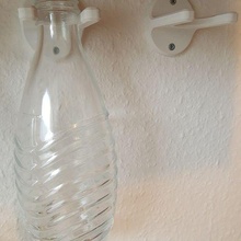 sodastream bottle holder wall soda stream kitchen mounting 3d print model - Mito3D