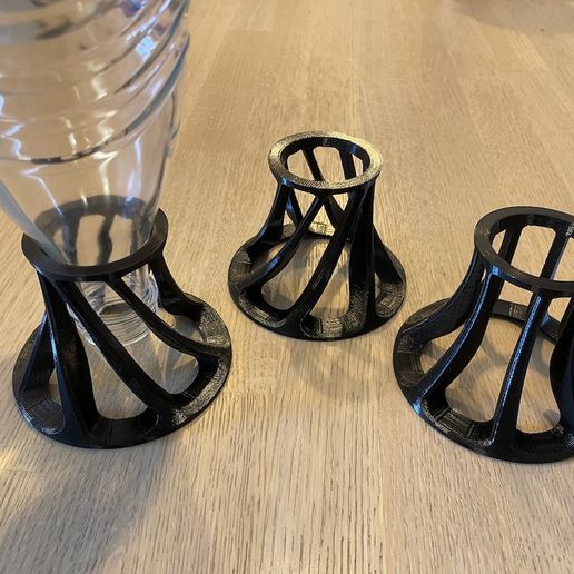sodastream glas bottle stand 3D print model - Mito3D