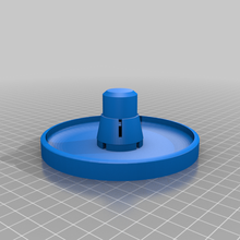 flujo soda vaso botella soporte apoyo 3d print model - Mito3D