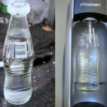 sodastream Glas Limo-Flasche-adapter home Küche Esszimmer 3d print model - Mito3D