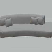 sofa bed 3d print model - Mito3D