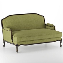 sofá cláccico arquitectura mueble comodidad diseño Sillón interior verde clásico 3d print model - Mito3D