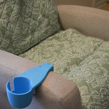 sofá porta copo a casa assento bebida úteis prático móveis 3d print model - Mito3D