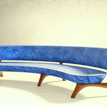 sofa khub 10 architecture interior home blue 3d print model - Mito3D