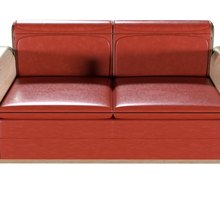 sofá modelo mueble moderno interior diseño 3d print model - Mito3D