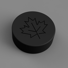 doux hockey palet tpu Jeu ice road soft puck rondelles 3d print model - Mito3D