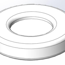 Sanft pla Dämpfer Schock Absorber Unterstützung Vibration Waschen Maschine 3d print model - Mito3D