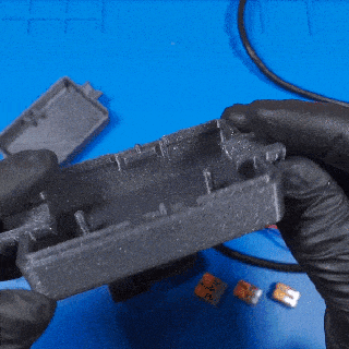 doux externe module Cas gaine ligne câble Metabo éloigné Arrêtez contrôle vide nettoyeur Bosch outils onduleur Générateur 3d print model - Mito3D