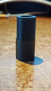 softair screw thread 14mm 3d print model - Mito3D