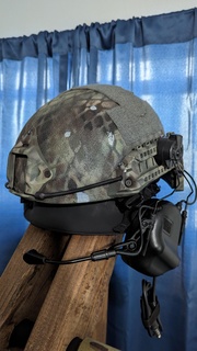 sohah casque rails arc tactique militaire cvc 3d print model - Mito3D