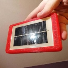 solar cobrando caso bainha Arduboy gadget vídeo jogos 3d print model - Mito3D