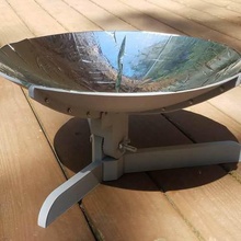 fornello solare prototipo casa cucina e sala da pranzo specchio parabolico 3d print model - Mito3D