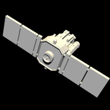 solar heliospheric observatory game spacecraft 3d print model - Mito3D