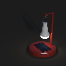 solar lamp fates des lumires challenge banescu mircea home 3d print model - Mito3D