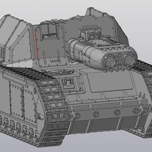 güneş lord alpha tank oyun oyuncak wh40k warhammer 40k 40000 warhammer40k imparatorluk Muhafızları astra militarum 3d print model - Mito3D