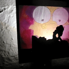 solaire contraires nuit lumière corbeau éponge dessin animé hulu ombre boîte veilleuse night light pupe Tim cherie 3d print model - Mito3D