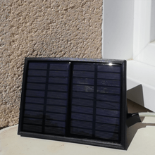 pannello solare titolare 2 pannelli gadget panneau solaire il supporto 3d print model - Mito3D