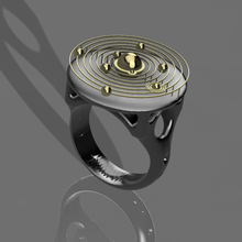 solar ring v1 v2 jewel accessories 3d print model - Mito3D