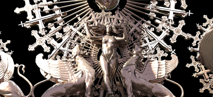 Solar Thron Skulptur Statue Venus Geburt Renaissance Kunst Botticelli Aphrodite Frau Hexe Göttin Wicca Hexerei Zahl Skulpturen Geschichte Lehm Charakter Fantasie architektonisch 3d print model - Mito3D