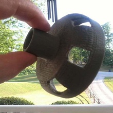 solar-lite mason jar mount tool 3d printing 3d print model - Mito3D