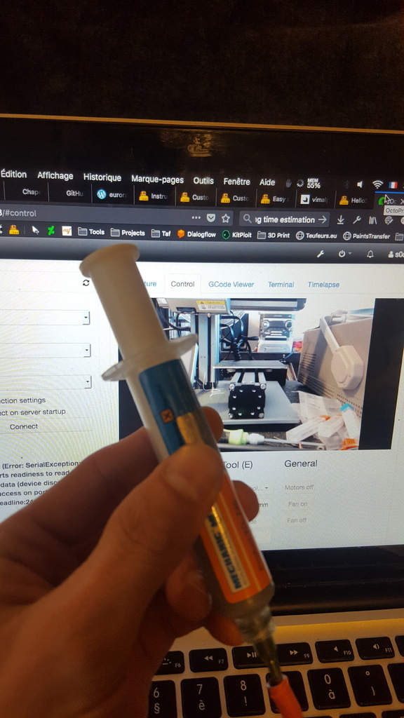 solder piston flux paste syringe hand tools 3D print model - Mito3D