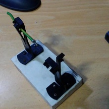 Löten Helfer tool löthilfe das pinzas - Elektronik 3d print model - Mito3D