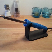 soldering iron stand holder 3d print model - Mito3D