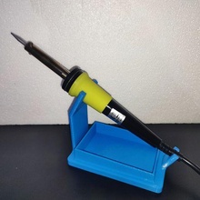 soldering iron stand tool solder holder machine station electronics 3d print model - Mito3D