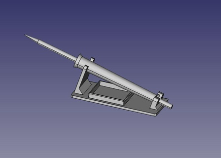 soldering iron support Tools ender 6 welder biqu revo jbc 3d print model - Mito3D