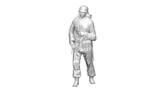 Soldat Spiel Skulptur Miniatur Charakter Mannequin Frau Dame Tänzer Mädchen Engel Zahl Pose vr Meta Metaverse ar mr 3d print model - Mito3D