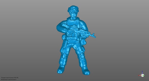 soldier collecting games toys 3d print model - Mito3D
