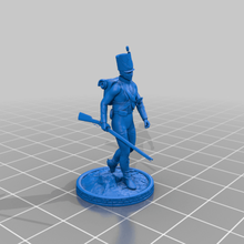 soldier 28mm holder miniature wargaming 3d print model - Mito3D