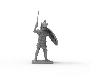 soldato 133 gioco esercito soldati giocattoli militare rpg tavolo guerra vichingo cavaliere greco danese crociato samurai 3d print model - Mito3D