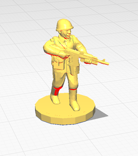 soldat ak gp 25 équipe yankee 3d print model - Mito3D