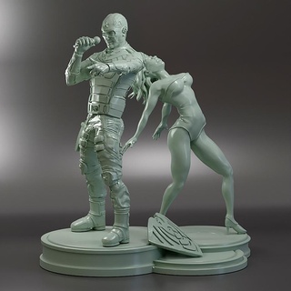 soldato ragazzo solido oro ragazzi giocattolo miniatura azione figura diorama 3d print model - Mito3D