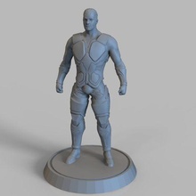 soldat stl art statue jouet objets collection 3d impression imprimable pla imprimante sla 3d print model - Mito3D