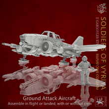soldiers vyriya - ground attack aircraft game il-2 airplane warbird ilyushin red army soviet ussr guard avenger bomber warthog flogger mig-24 3d print model - Mito3D