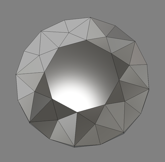 sólido diamante Roca Brillantina joya piedra preciosa prueba modelo Diamante stein Juwel brillante idiota pierre pr cielo decoración 3d print model - Mito3D