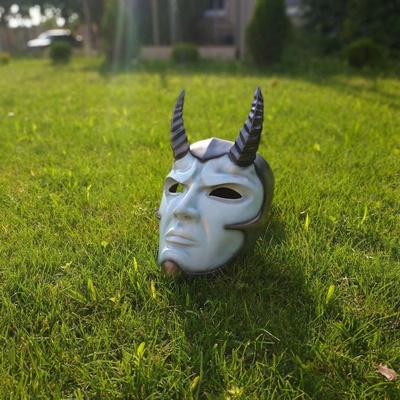 solitär cosplay maske halloween rtprops kriegshammer 3d print model - Mito3D