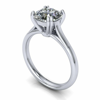 solitaire diamant bague r15 bracelet bijoux moine Budha or argent engagement mariage goujat imprimable 3d pendentif boucle d'oreille bébé 3d print model - Mito3D