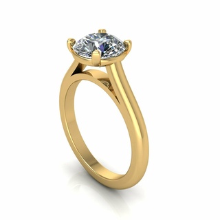 solitario diamante squillare r22 braccialetto gioielleria gioielli zaffiro oro argento Fidanzamento nozze cad stampabile 3d pendente orecchino carattere 3d print model - Mito3D