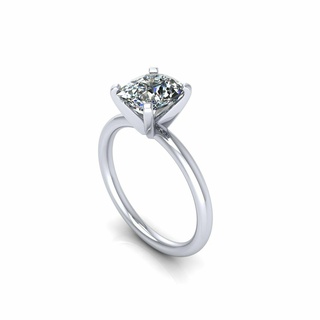 solitaire diamond ring s6 bracelet solitaire ring  3d print model - Mito3D