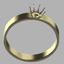 solitário noivado anel joalheria noivado anel amar anel argolas namorados Casamento Casamento anel mulher joalheria 3d print model - Mito3D