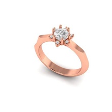 solitaires anneaux bijoux diamants luxe solitaire or mode l'amour 3d print model - Mito3D