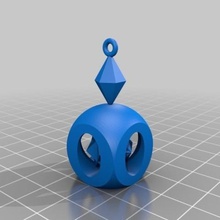 solitary jewelry 3d print model - Mito3D
