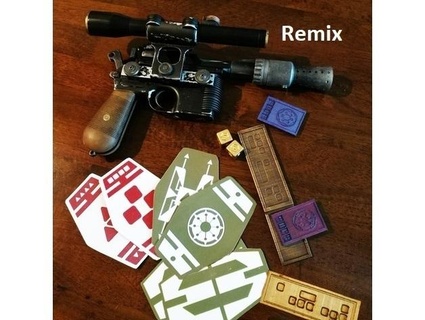 solo - star wars story sabacc chips credits remix starwars han imperial incredibles money props accessories cosplay costume 3d print model - Mito3D
