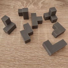 soma cube - puzzle 3d print model - Mito3D